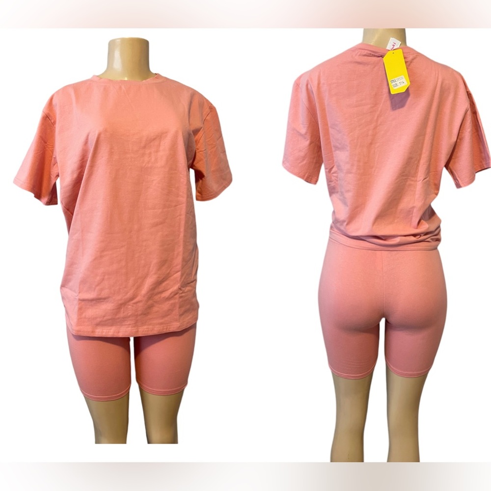 NEW 2 pcs set salmon color